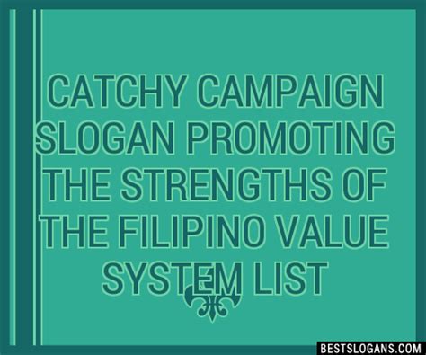100+ Catchy Filipino Values Phrase Slogans 2024 + Generator.